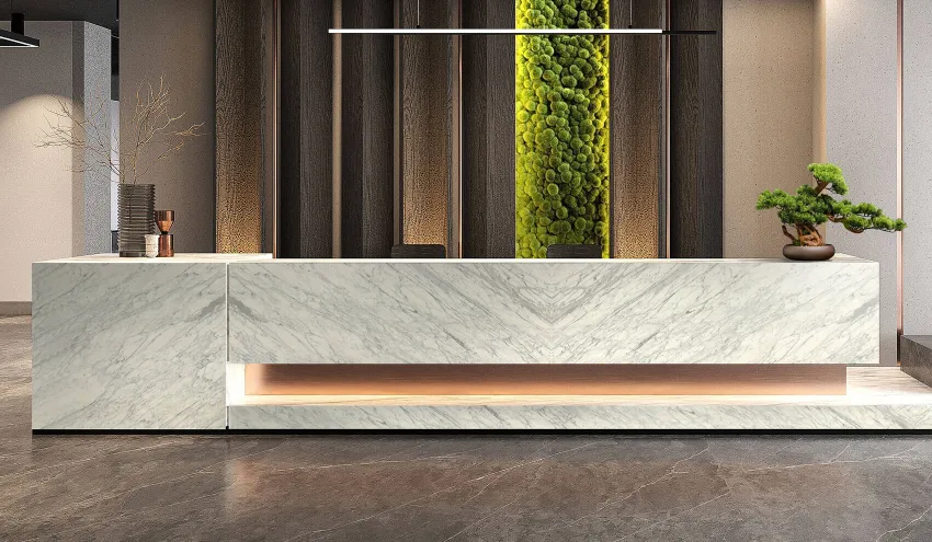 Мрамор Bianco Belgia